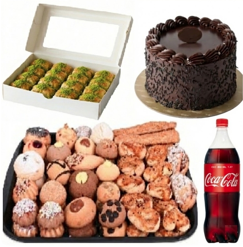 1 kg Fıstıklı Baklava Öne Çıkan 4 Kişilik Menü