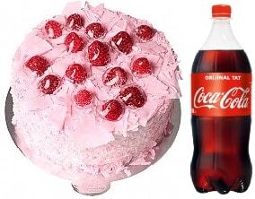 4-6 Kişilik Frambuazlı Pasta Özel