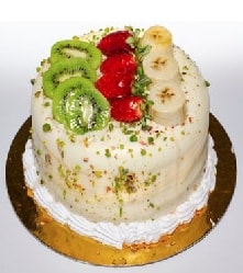 Hafif ve Lezzetli Meyveli Yaş Pasta 2-3 Kişilik