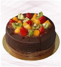 Hasbahçe 2-3 Kişilik Karışık Meyveli Taze Pasta Siparişi