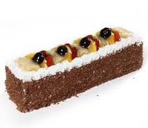 Taze Aromalı 4-6 Kişilik Karışık Meyveli Baton Pasta